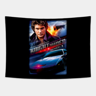Knight Rider - abo tiz #4490 Tapestry