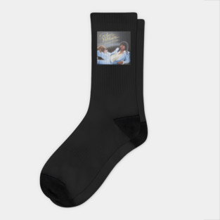 Randy Watson Chocolate Thriller With Cat - rouvik #6544 Socks