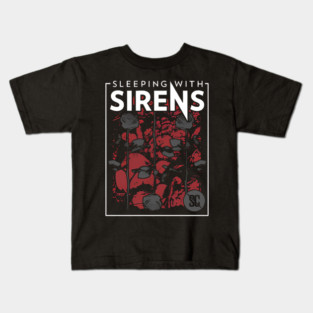 sleeping with sirens merch Kids T-Shirt