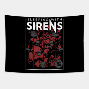 sleeping with sirens merch Tapestry