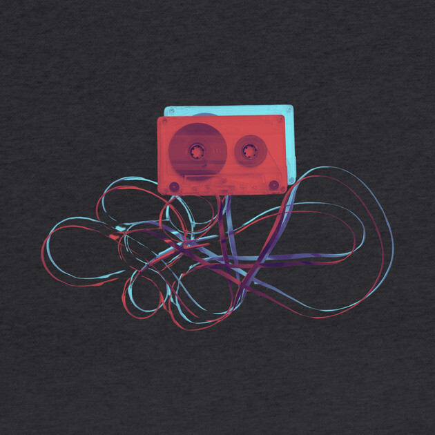 Unspooled Cassette by casualteesinc