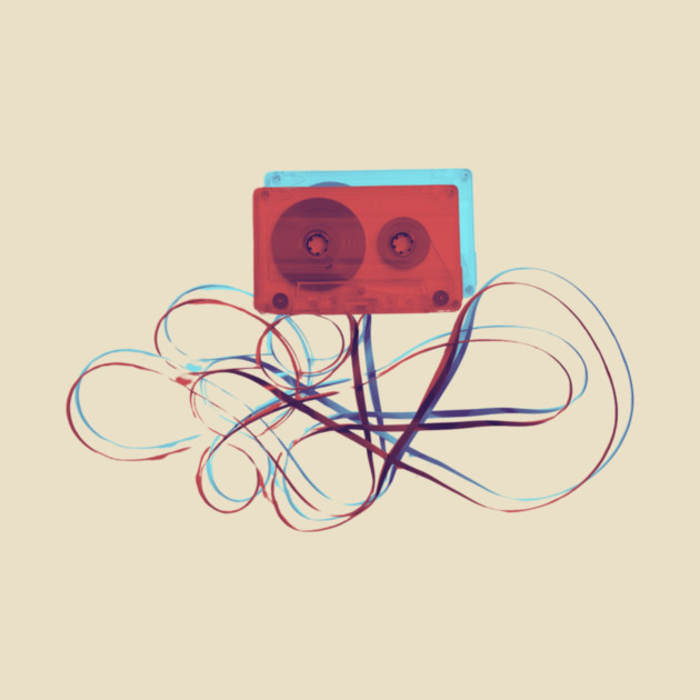 Unspooled Cassette by casualteesinc