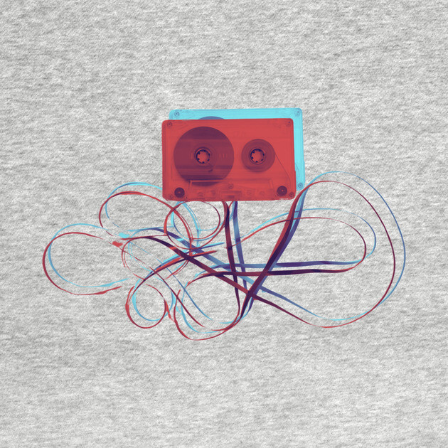 Unspooled Cassette by casualteesinc