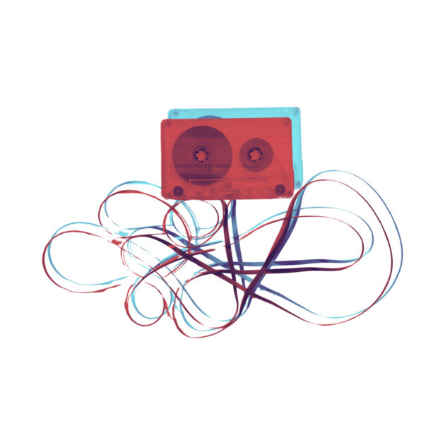 Unspooled Cassette by casualteesinc