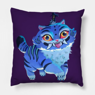 Cute Demon Cat K-pop Demon Hunter Pillow
