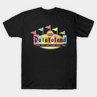 Potatoland Retro Sign T-Shirt