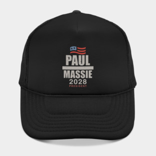 Ron Paul Thomas Massie Election 2028 President Hat