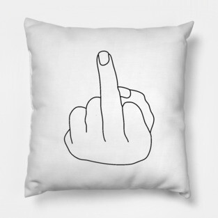 The Big Middle Finger Pillow