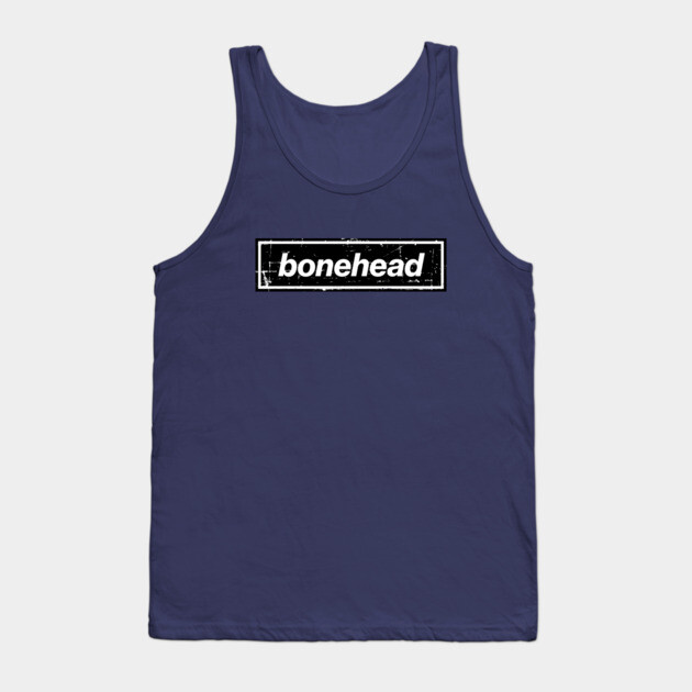 Bonehead - The Mancunian Indie Music Man Tank Top by Butter Creative