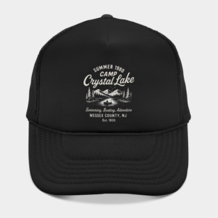 Camp Crystal Lake Summer 1980 Retro Horror-Inspired Camp Hat