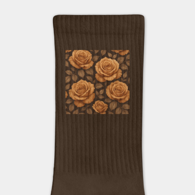 Vintage Toffee Rose Pattern by Sharafeldin  's Store