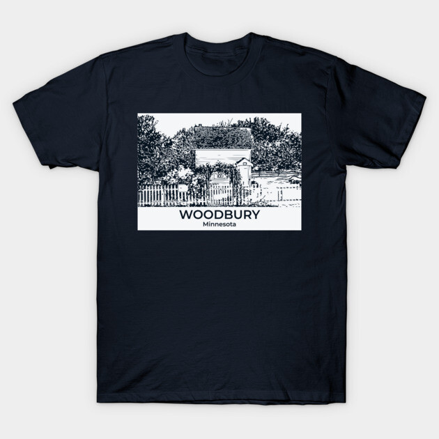 Woodbury - Minnesota T-Shirt by Lakeric