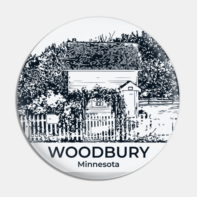 Woodbury - Minnesota Pin by Lakeric