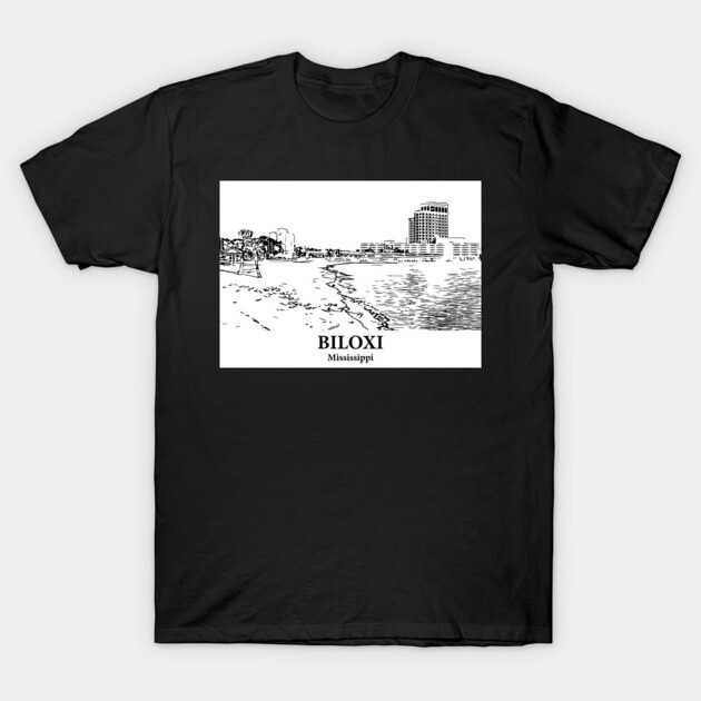 Biloxi - Mississippi T-Shirt by Lakeric