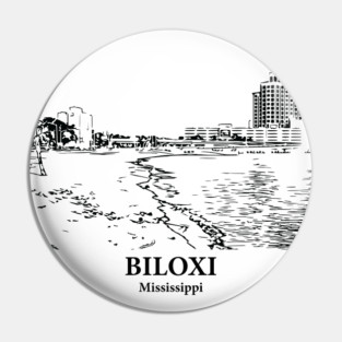 Biloxi - Mississippi Pin