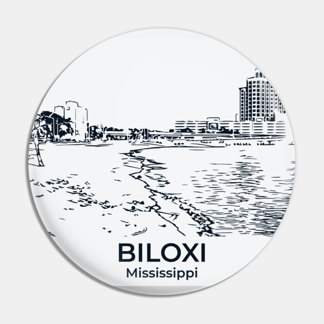 Biloxi - Mississippi Pin by Lakeric