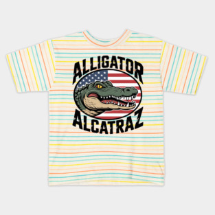 Alligator-Alcatraz Kids T-Shirt