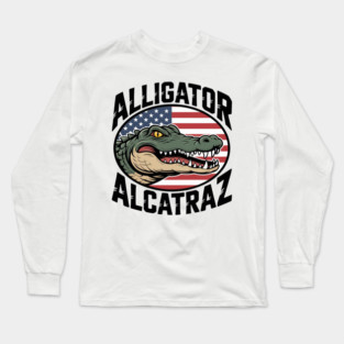 Alligator-Alcatraz Long Sleeve T-Shirt