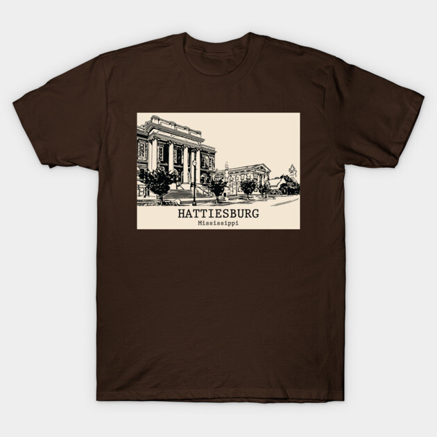 Hattiesburg - Mississippi T-Shirt by Lakeric