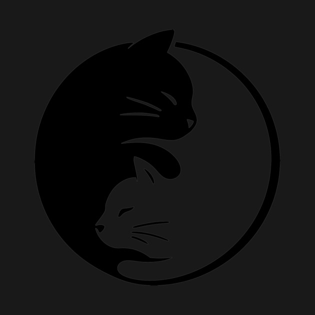 Yin Yang Cats by CreativeSage