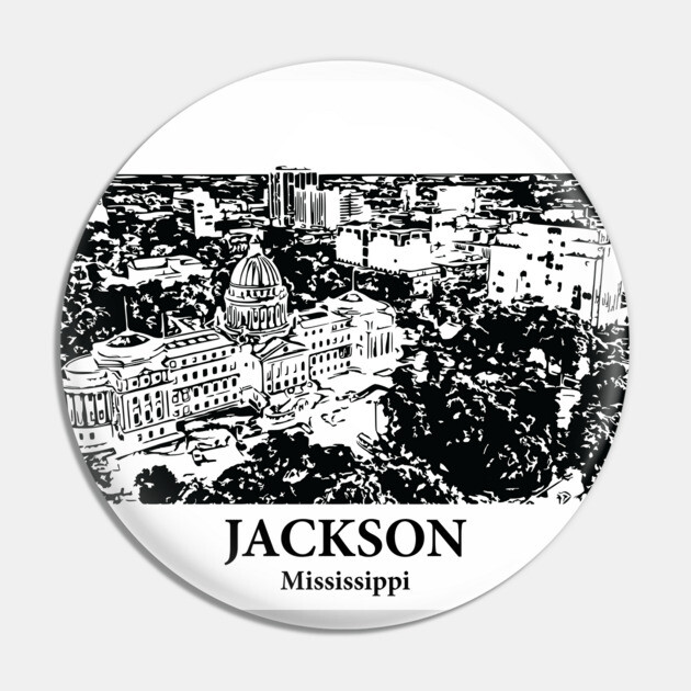 Jackson - Mississippi Pin by Lakeric