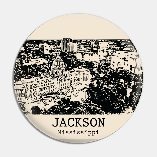 Jackson - Mississippi Pin by Lakeric