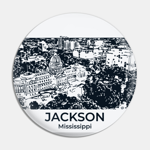 Jackson - Mississippi Pin by Lakeric