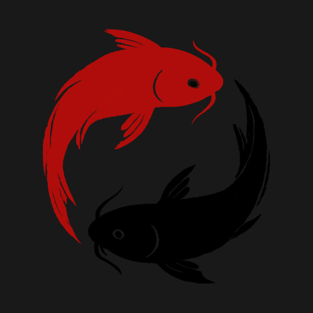 Yin Yang Koi Fish by CreativeSage