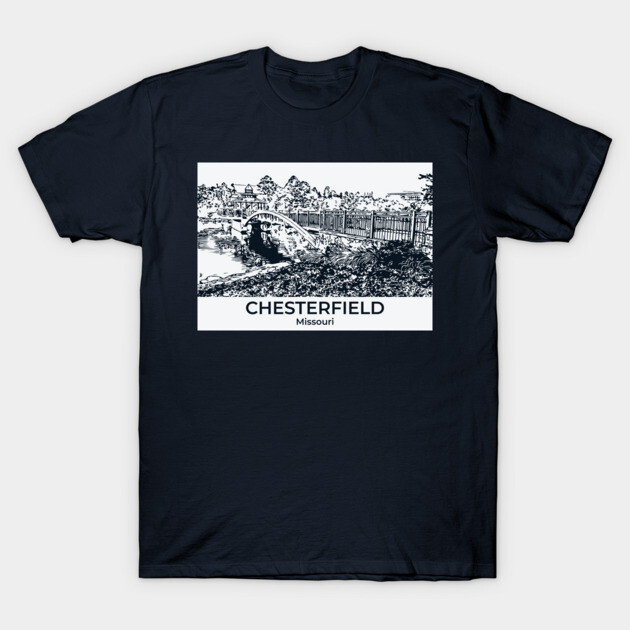 Chesterfield - Missouri T-Shirt by Lakeric