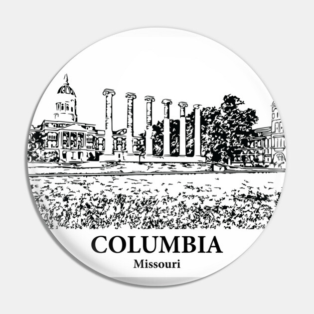 Columbia - Missouri Pin by Lakeric