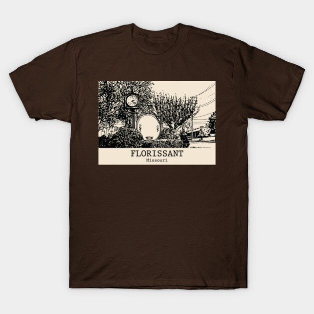 Florissant - Missouri T-Shirt by Lakeric