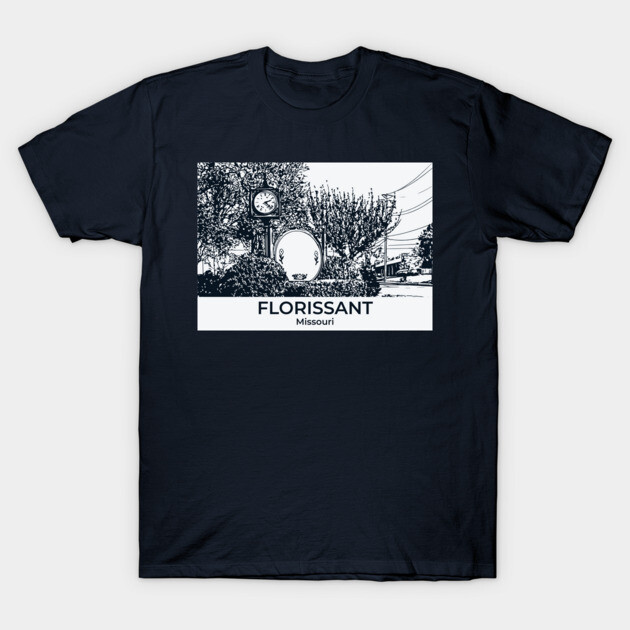 Florissant - Missouri T-Shirt by Lakeric
