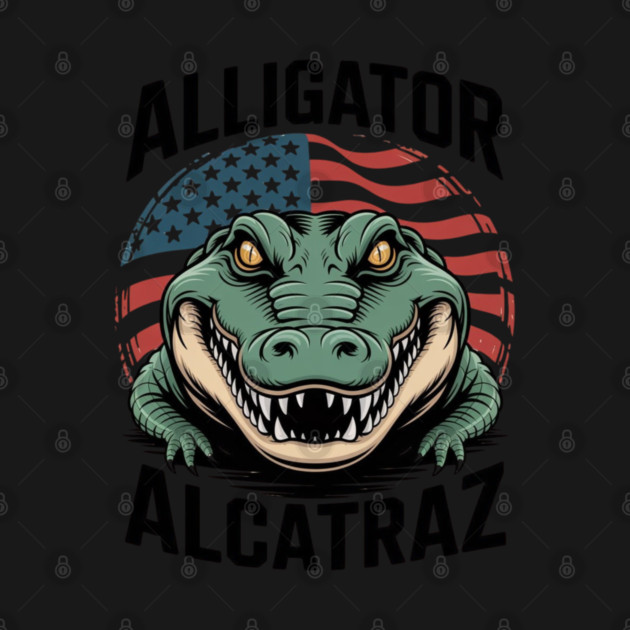 Alligator-Alcatraz by Creatifly Graphic Tees