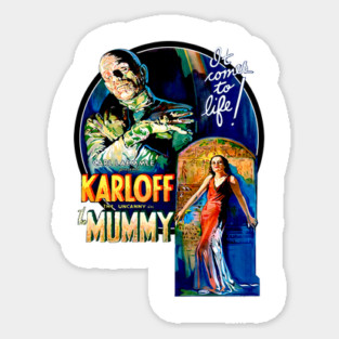 The Mummy Classic Movie Boris Karloff Magnet