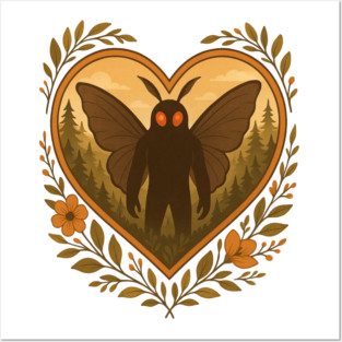 Mothman Posters and Art