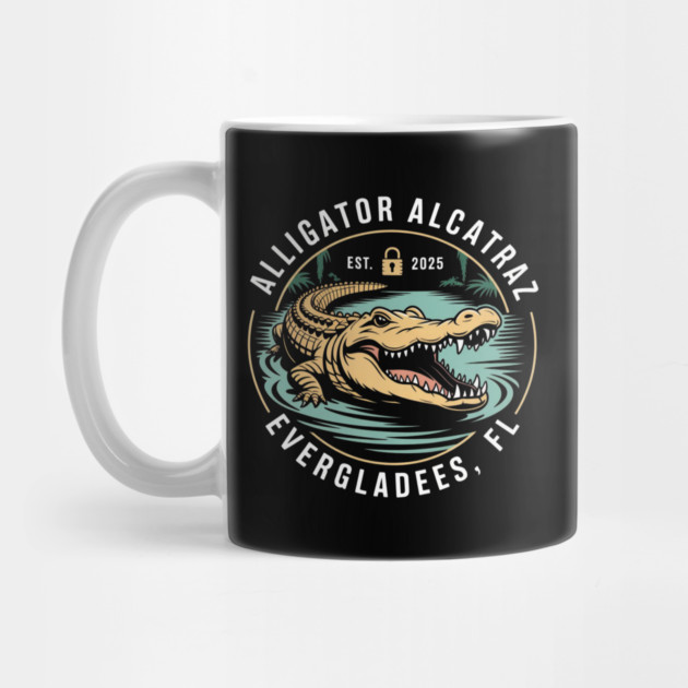 Alligator-Alcatraz by Creatifly Graphic Tees