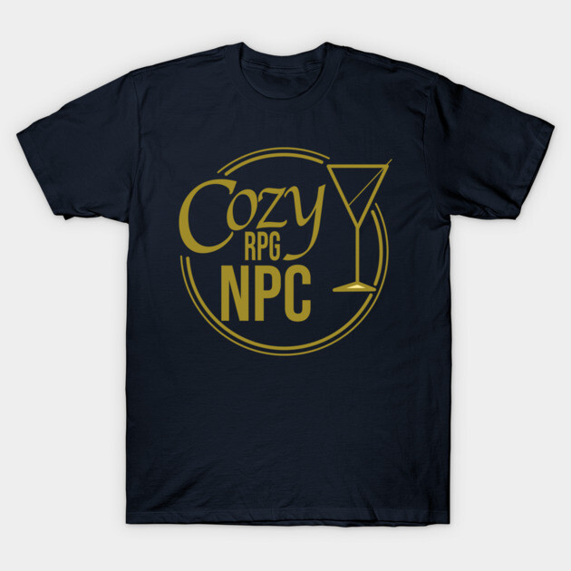 Cozy RPG NPC T-Shirt by RPG Sean