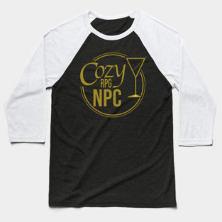 Cozy RPG NPC Baseball T-Shirt