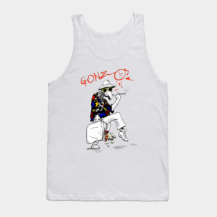 Hunter S Thompson Gonzo Tank Top