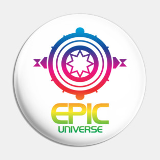 Epic Rainbow Center Pin