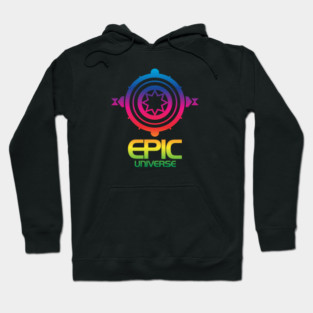 Epic Rainbow Center Hoodie