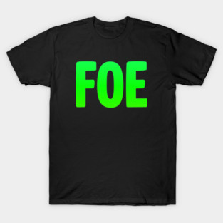 Foe in Neon Green T-Shirt