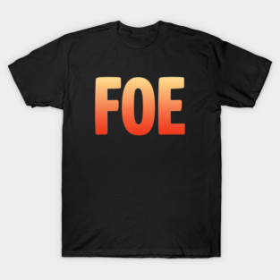 Foe in Orange T-Shirt