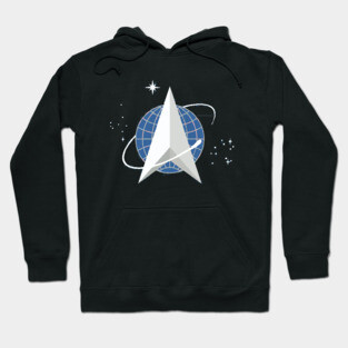Space Force v2, From Official USSF Seal, Logo Hoodie