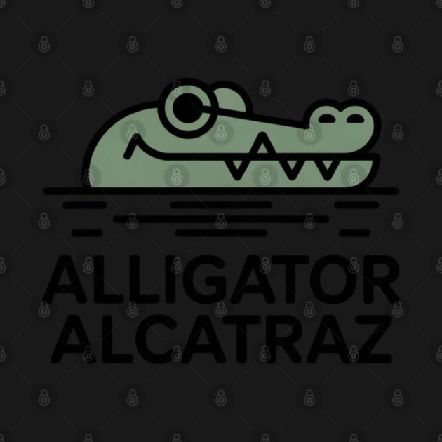 Alligator-Alcatraz by Creatifly Graphic Tees