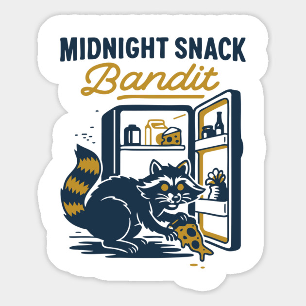 Midnight Snack Bandit Magnet by stayfrostybro