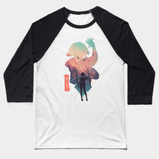 Lucy Cyberpunk Baseball T-Shirt