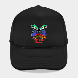 RageQuitta Logo – Stay Toxic Gamerz Tee Hat