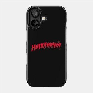 Hulk Hogan Hulkamania Text Phone Case