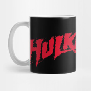 Hulk Hogan Hulkamania Text Mug